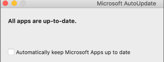 How to update Microsoft