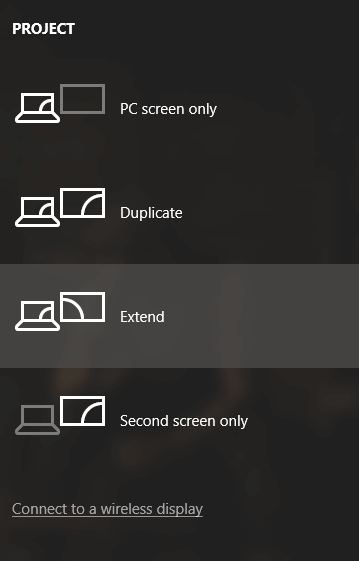 PC screen