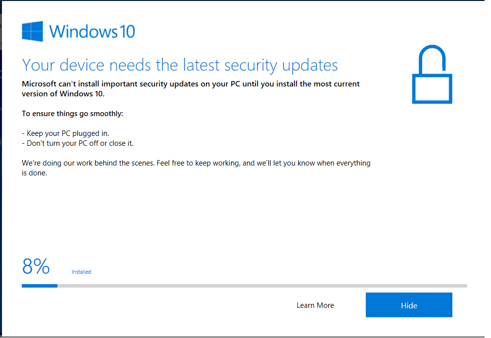 Windows 10 Update