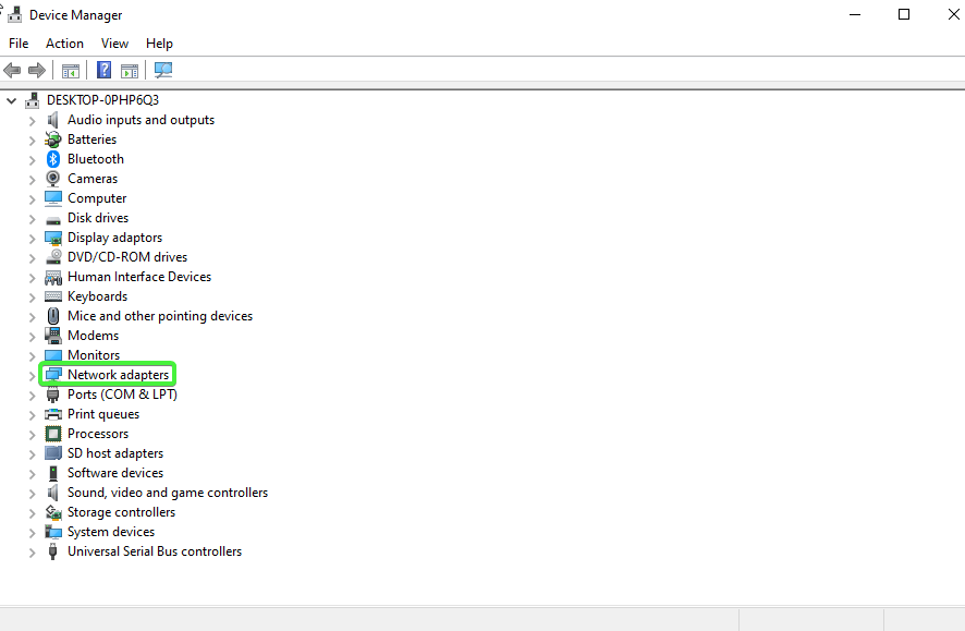 change mac address