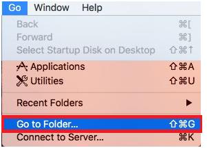check application folder