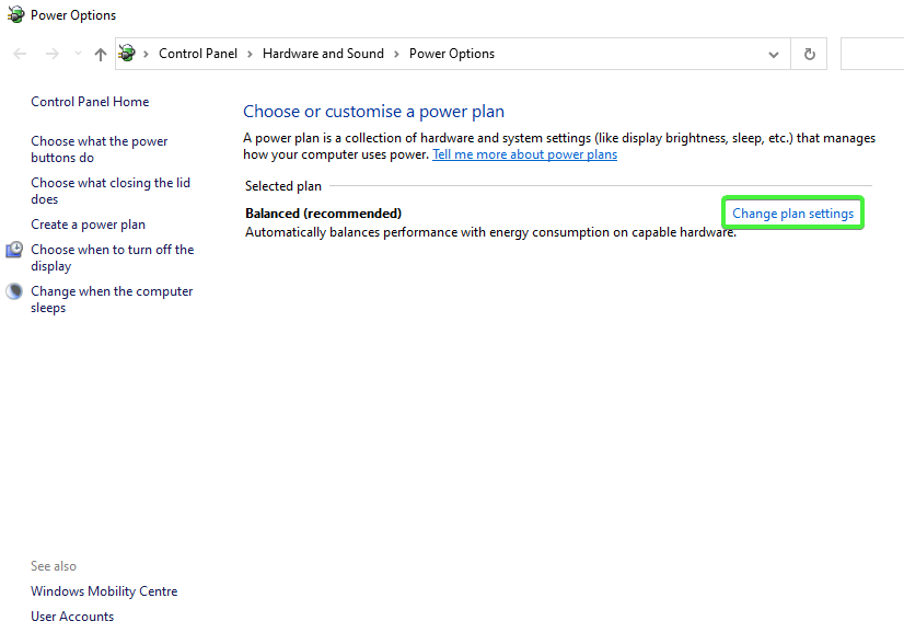 windows 10 sleep mode issue