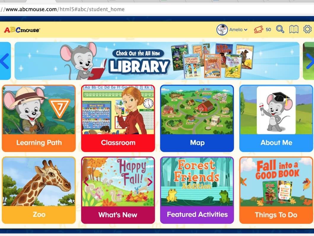 ABCMouse.com -E- Learning App