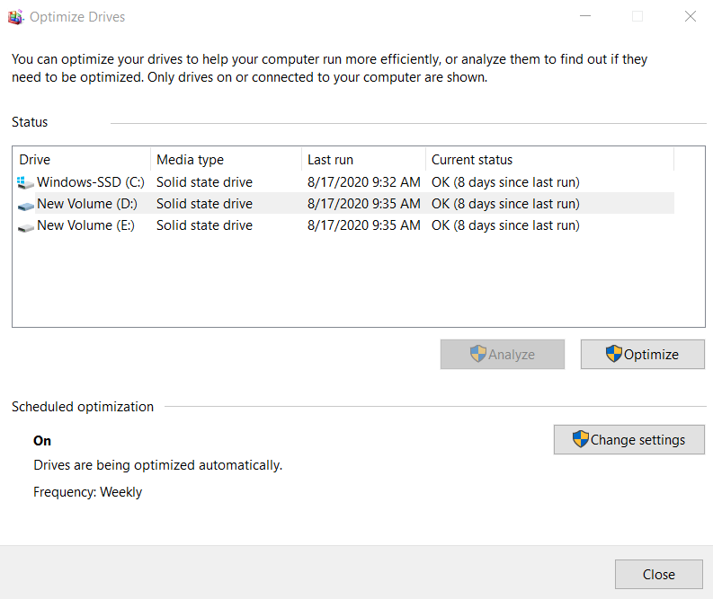 Clean your disk