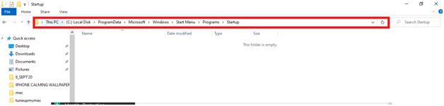 Manage Startup Programs in Windows 10