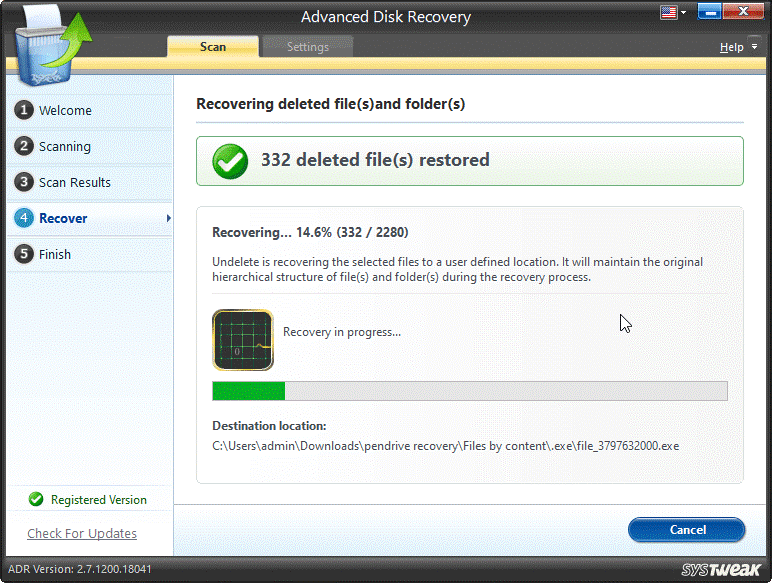 Restore Deleted Files