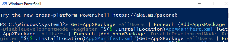 calculator not opening in windows 10