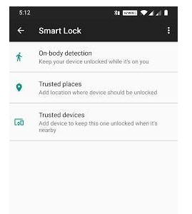 google smart lock android