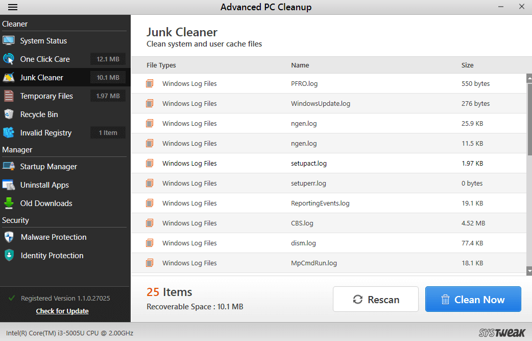 how to clean up windows 10