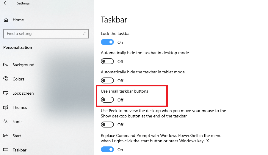 search bar disappeared windows 10