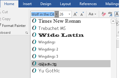 Add new fonts