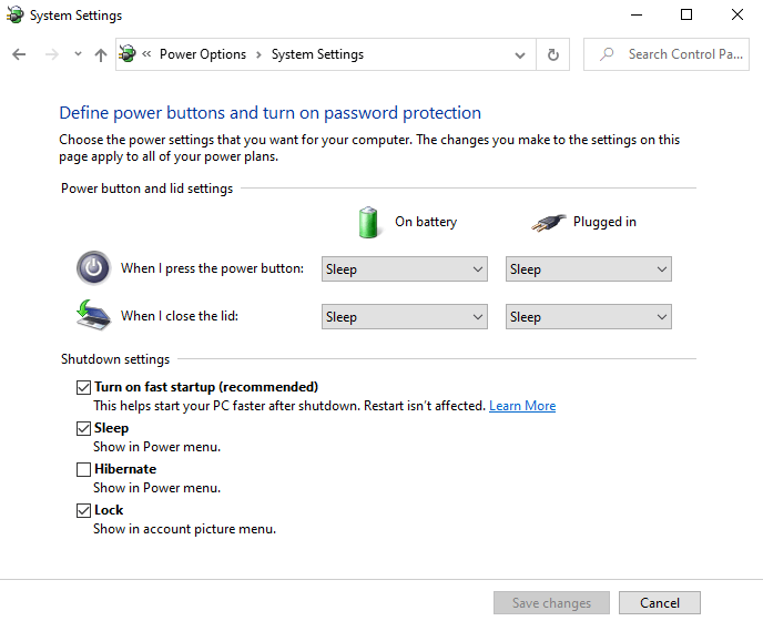 Check Your Computer’s Power Settings