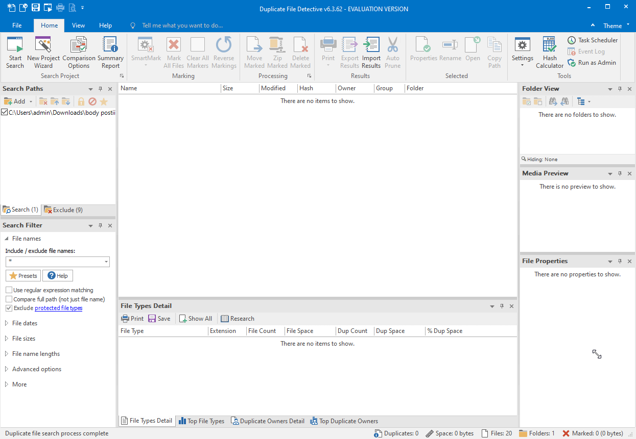 Duplicate File Detective 6