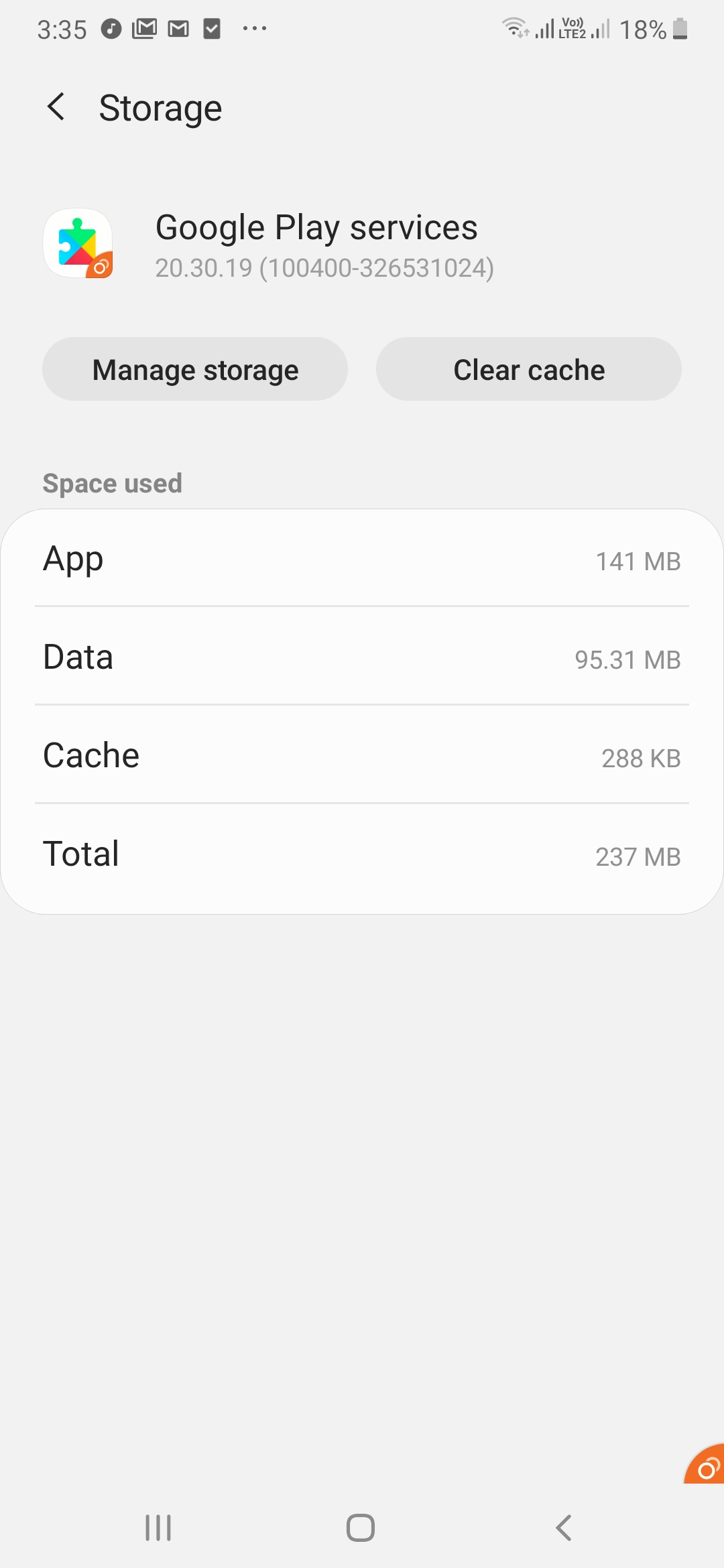 Google Play Cache Clearance