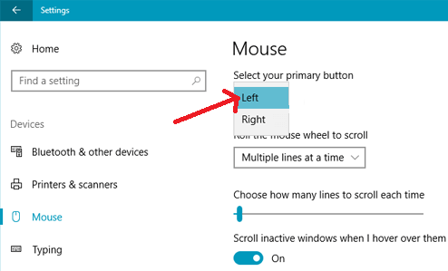 Left Click Not Working