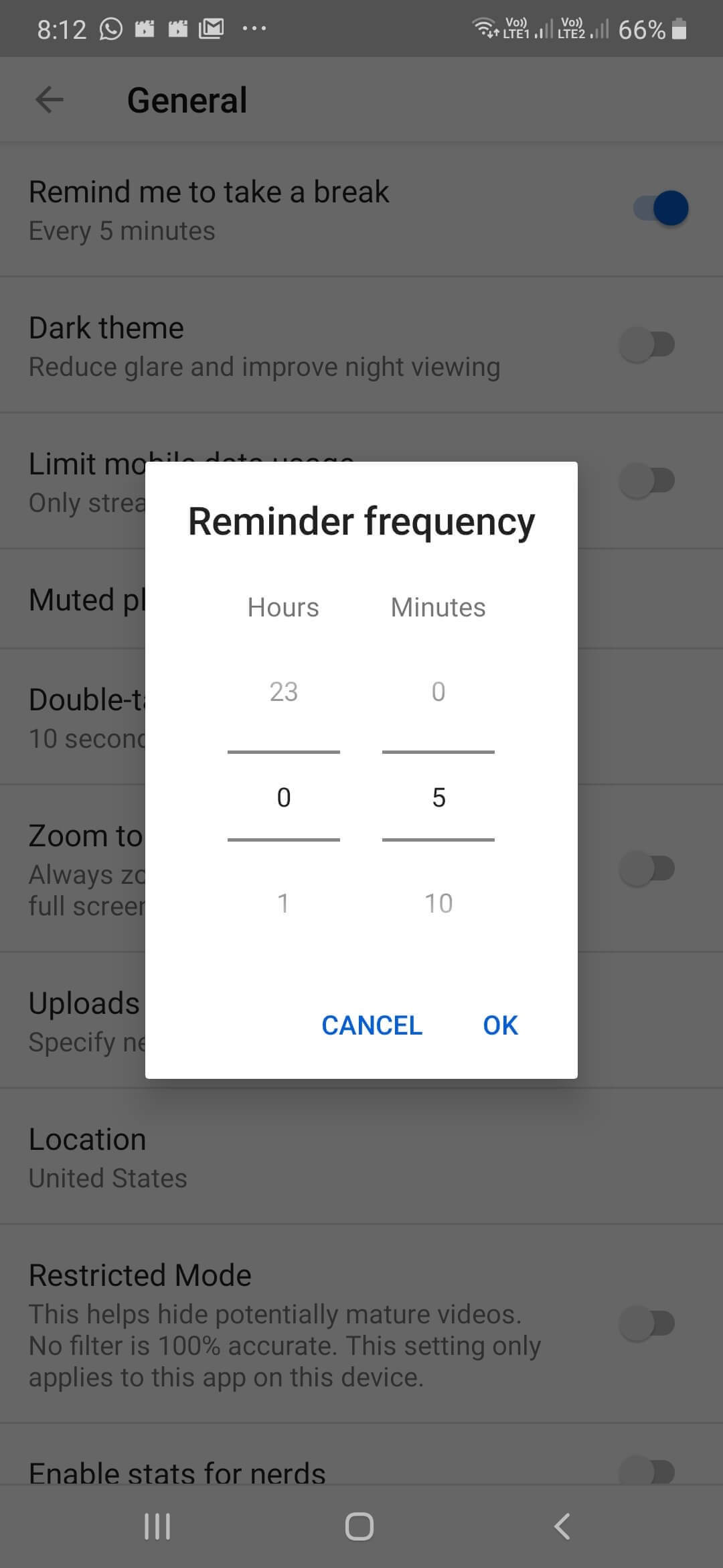Set Limit on Social Media