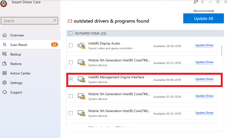 Smart Driver Care _ Update Driver