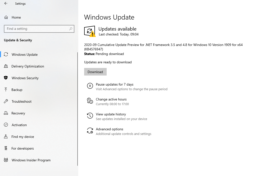 Try Updating Windows 10 - Smart Driver Care