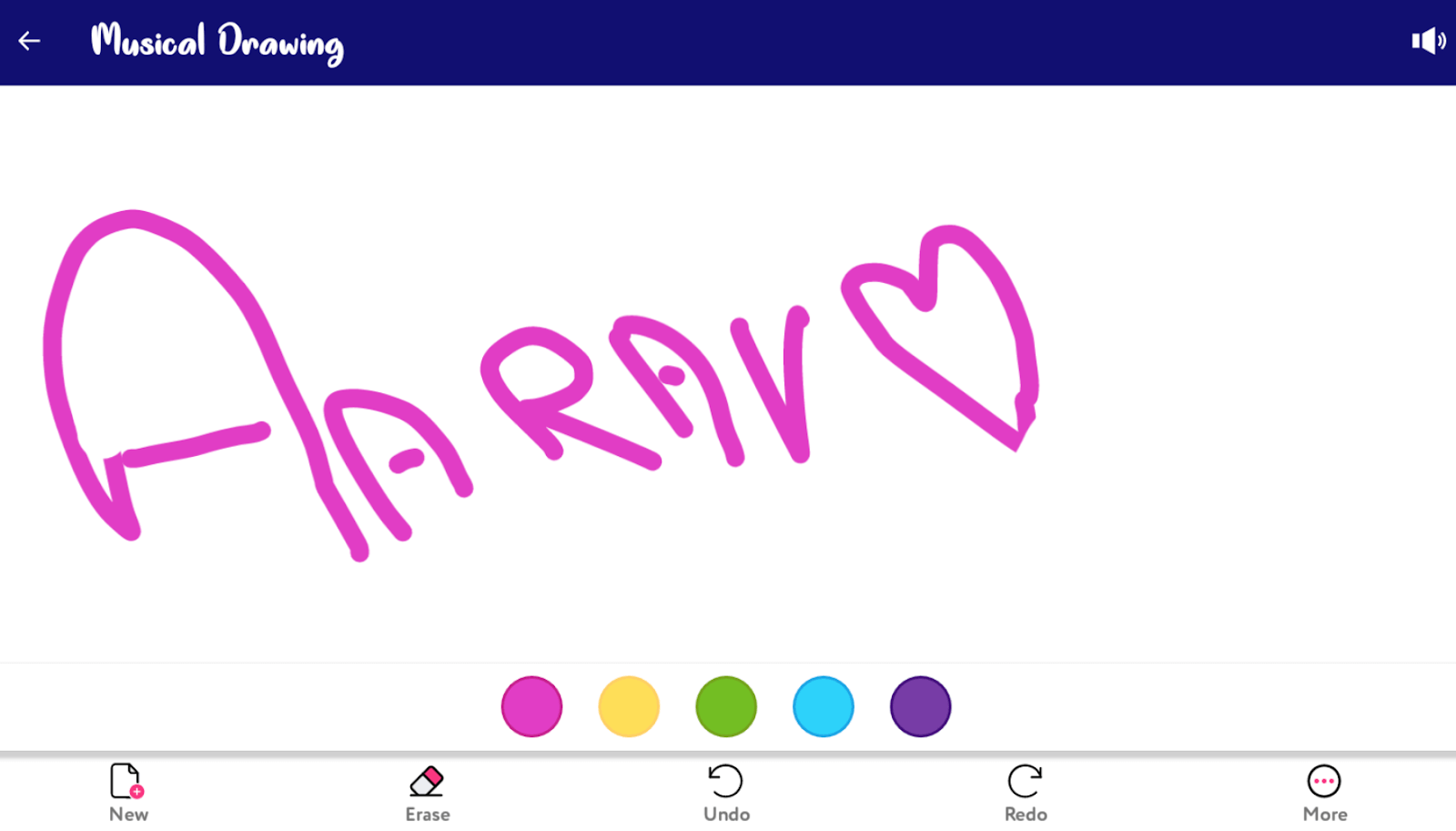 learning to write letters