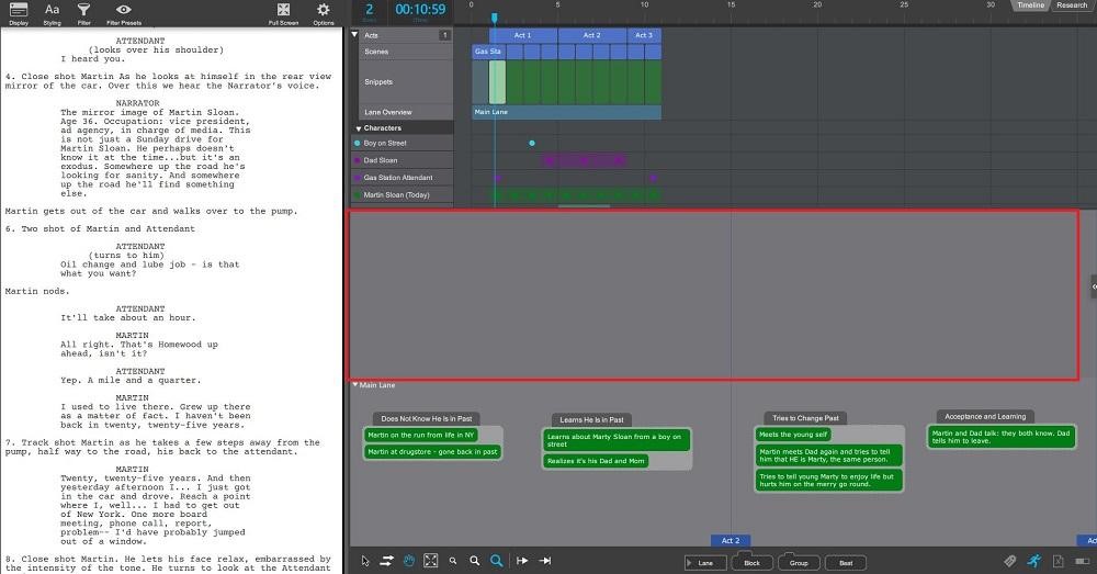Causality Story Sequencer
