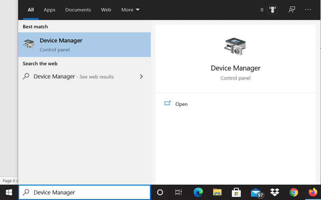 Device manager