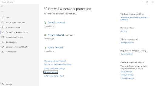 Fair wall and Network protection