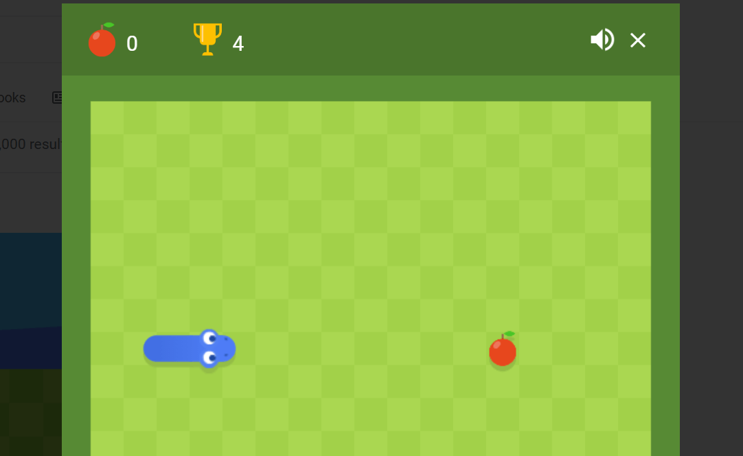 Google Snake Game