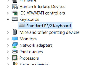 Keyboards settings
