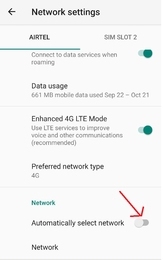 Network Settings