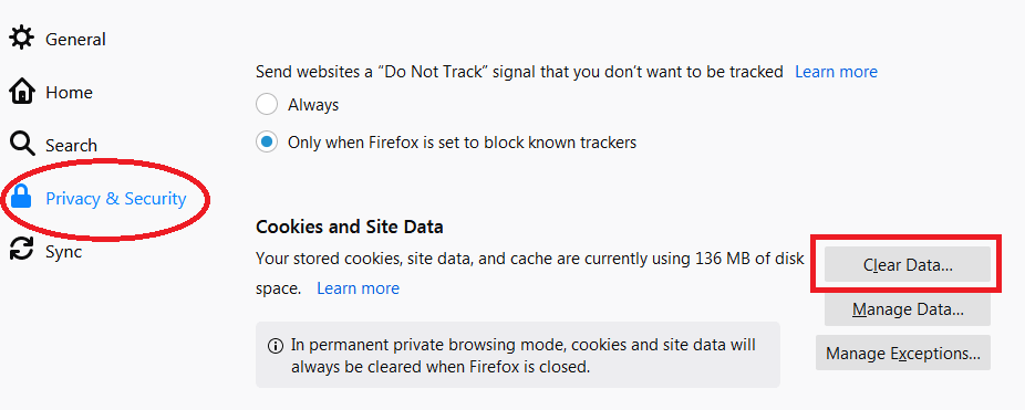 Privacy and Security of cache