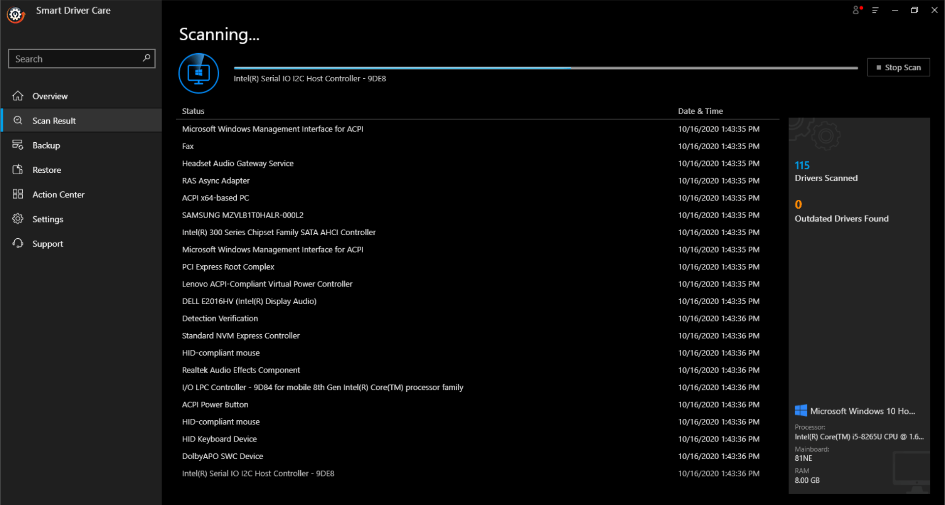 Scanning Process At Smart Driver Care