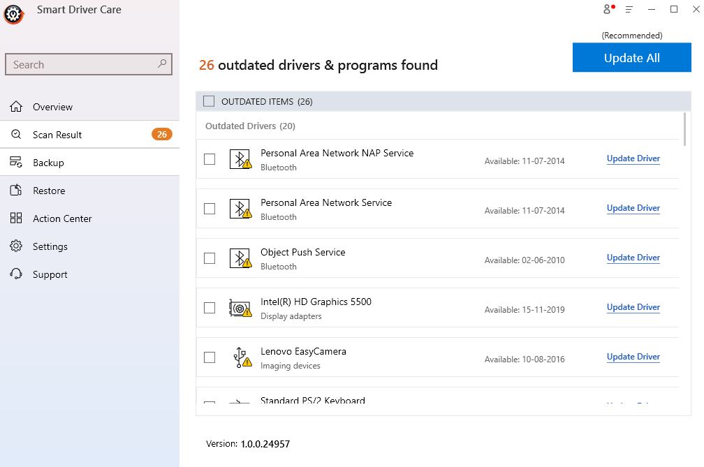 Smart Driver Care - Update All