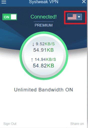Systweak VPN - Server