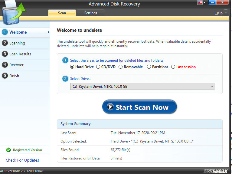 Advanced Disk Recovery