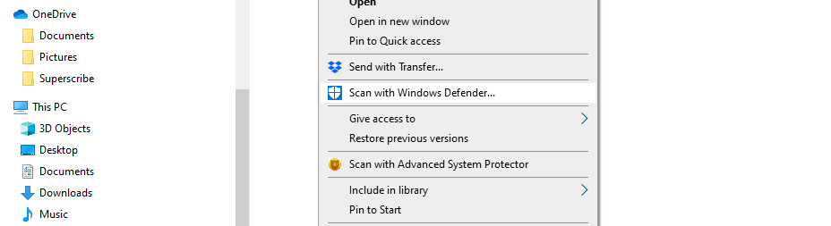 File Explorer