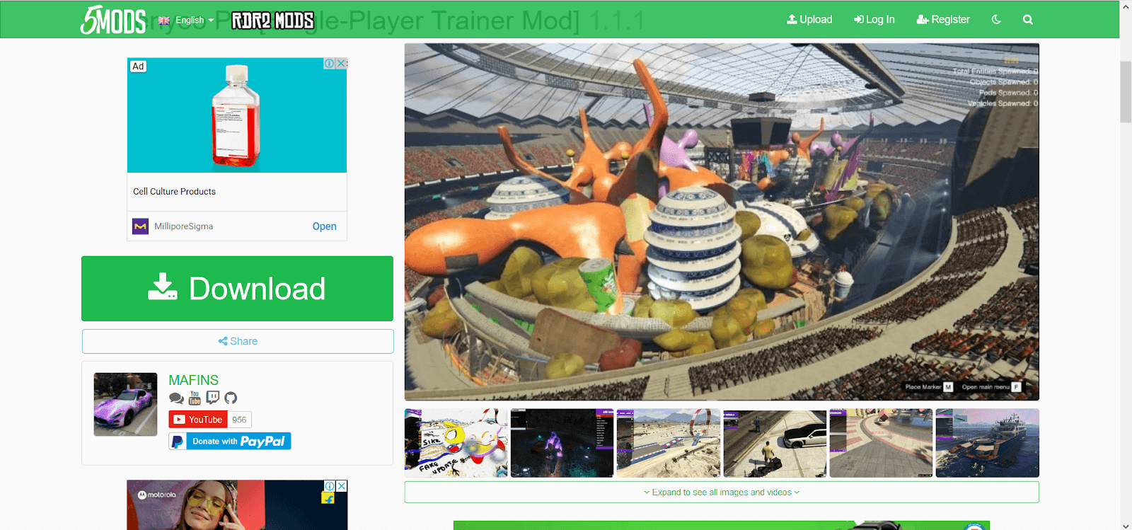 Installing Menyoo Trainer