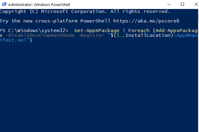 PowerShell Command