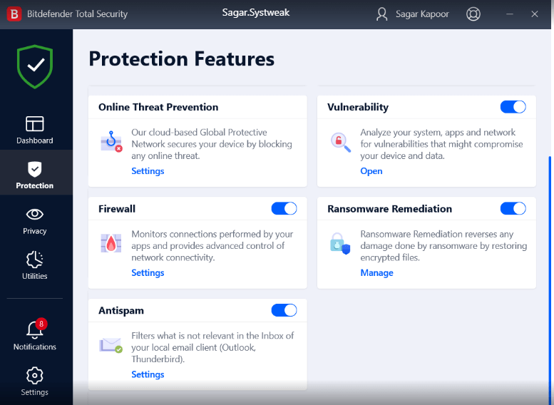 Protection Features