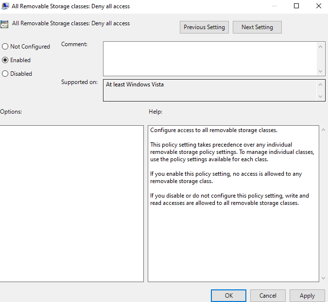 Use Local Group Policy Editor To Restrict Removable Storage Access