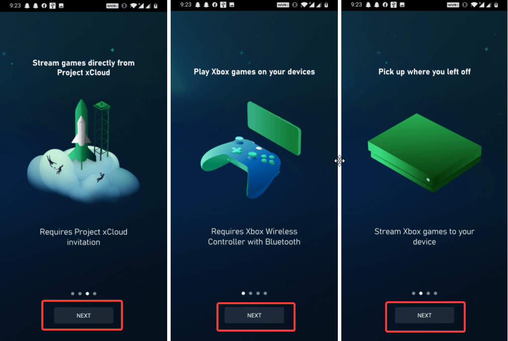 Xbox Game Streaming App