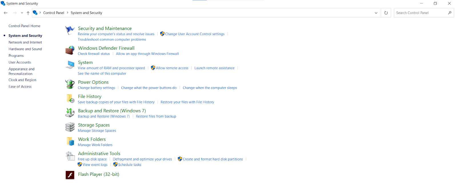 system image recovery