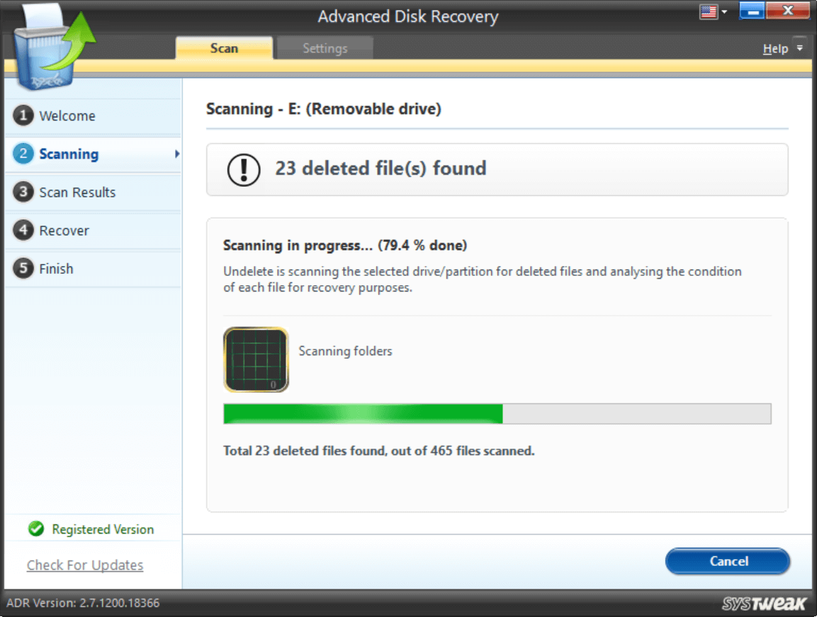 Advance disk recovery software
