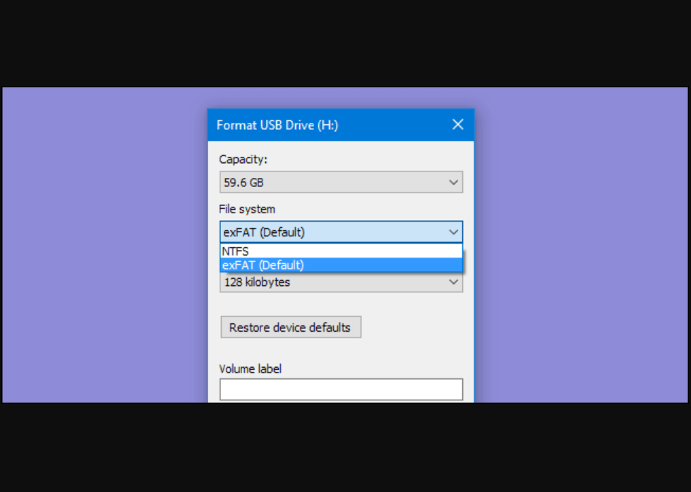 Choosing File System