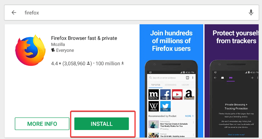 Download Firefox From Google Play Store