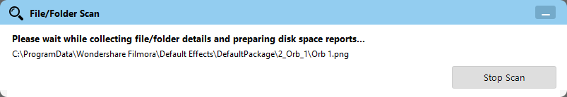 File & Folder Scan - Disk Analyzer Pro