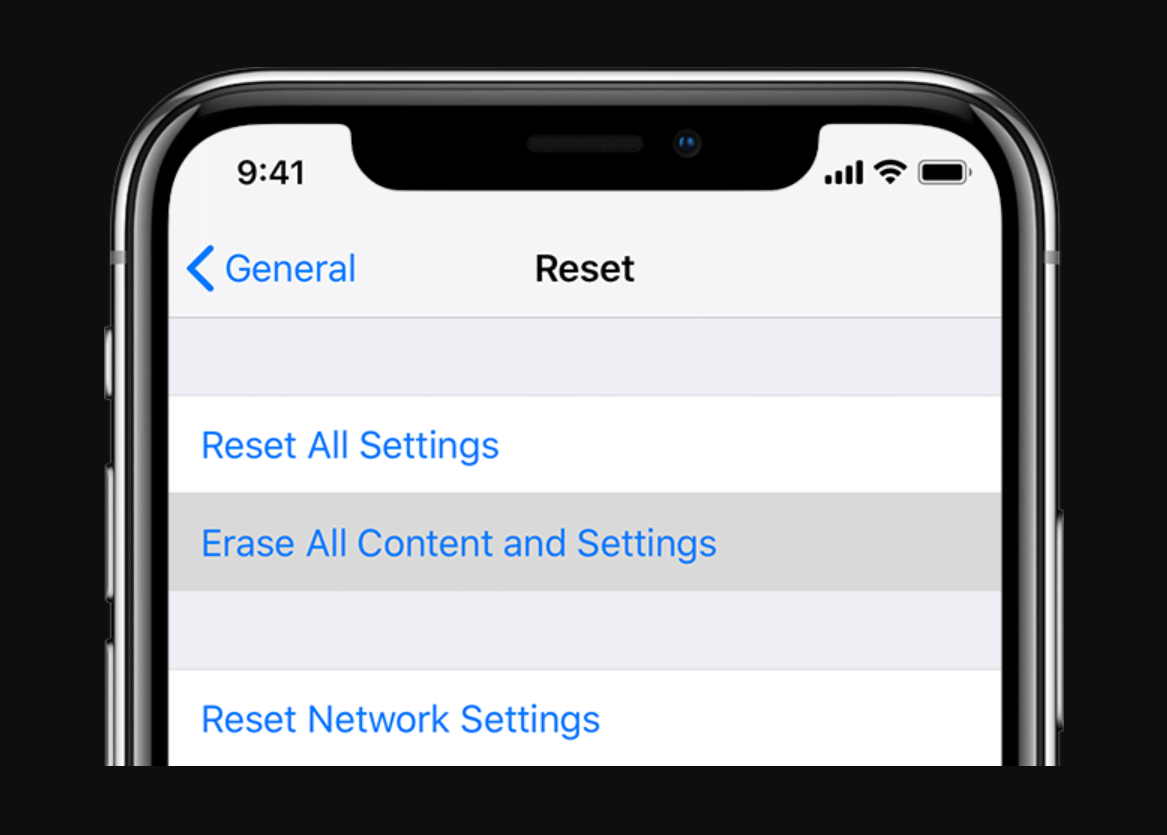 Reset All Settings