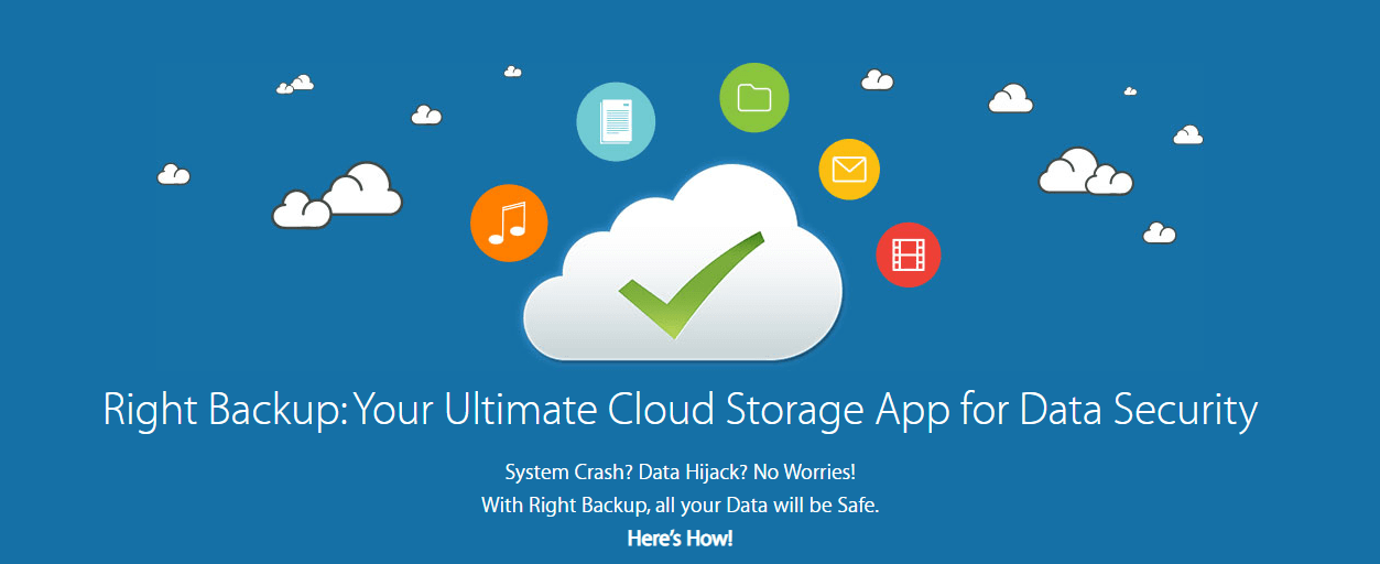Right Backup - Cloud Storage App for Data Recovery
