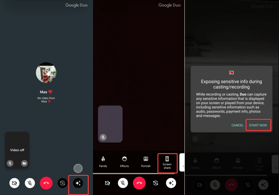 How To Use Google Duo Screen Share Feature On Android