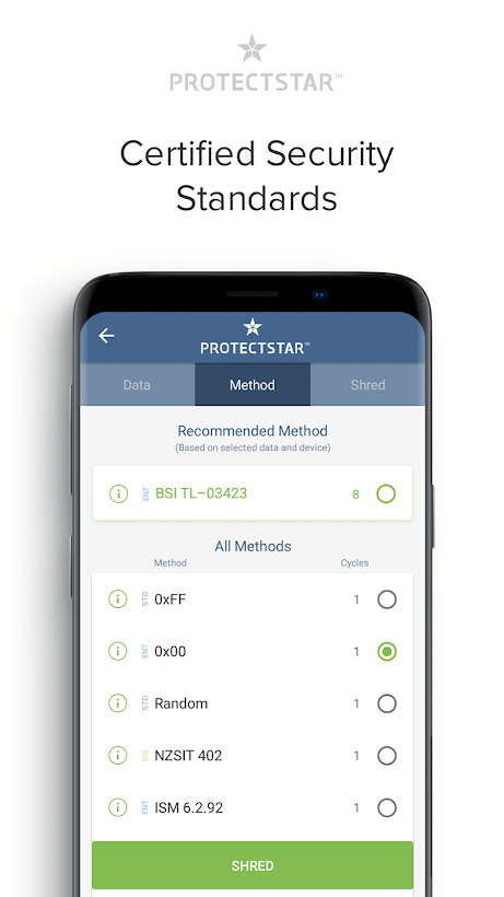 Secure Erase with iShredder