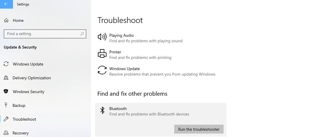 Take Help From Windows Built-In Troubleshooter